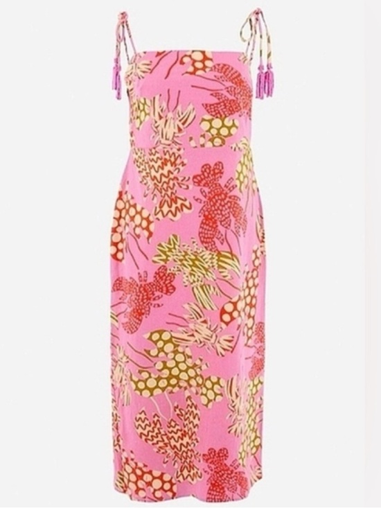 Rachel Zoe Dresses & Skirts - Rachel Zoe Pink Tropical-Print Maxi Dress